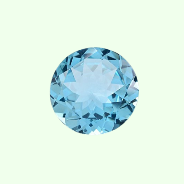 Blue Topaz Cut Stone