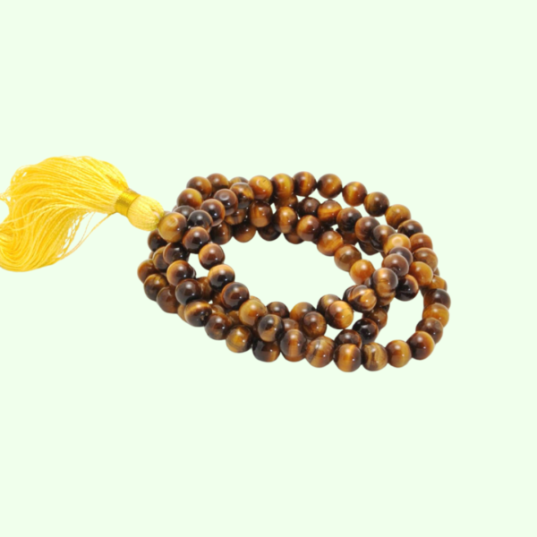 Tiger Eye Japa Mala