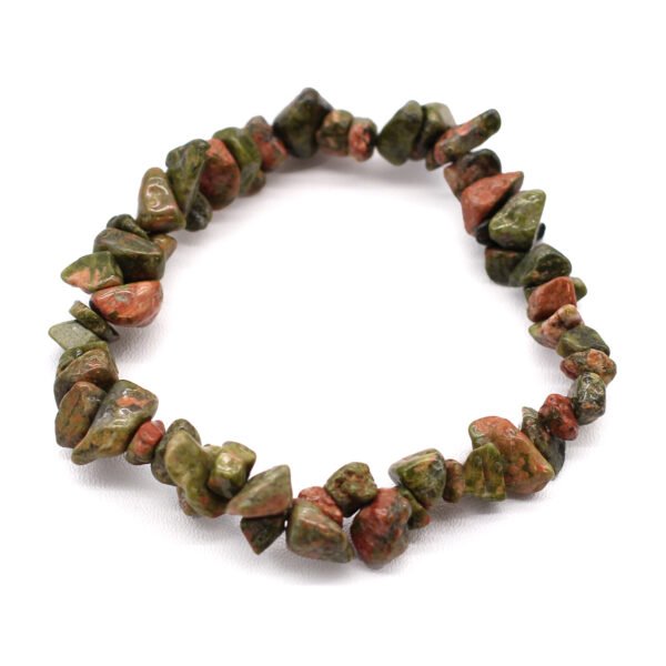unakite chips bracelet manufacturer supplier exporter wholesaler jaipur Khambhat rajasthan