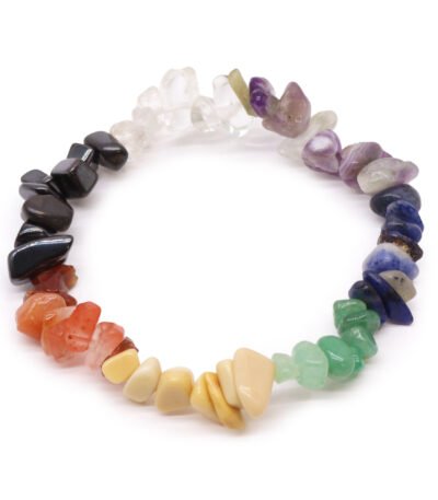 7 chakra chips bracelet manufacturer supplier exporter wholesaler jaipur Khambhat rajasthan