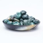 moss agate gemstone tumble manufacturer supplier exporter wholesaler jaipur Khambhat rajasthan