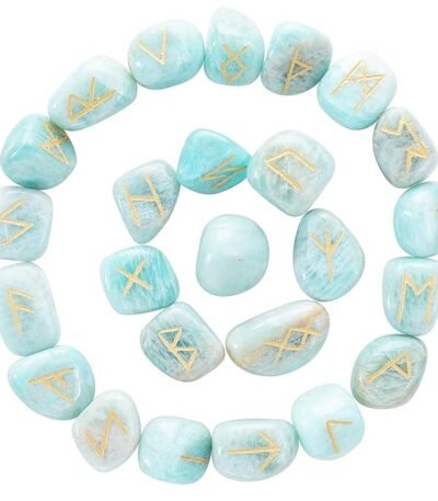 amazonite rune set manufacturer supplier exporter wholesaler jaipur Khambhat rajasthan