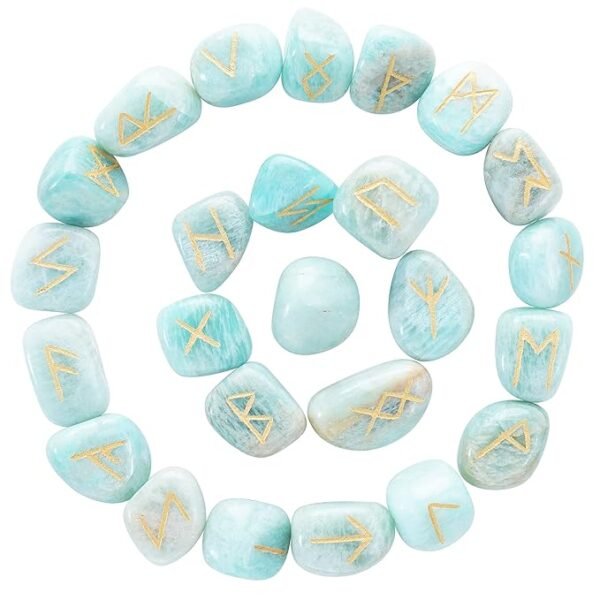 amazonite rune set manufacturer supplier exporter wholesaler jaipur Khambhat rajasthan