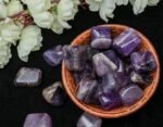 amethyst gemstone tumble manufacturer supplier exporter wholesaler jaipur Khambhat rajasthan