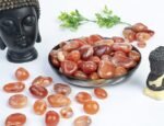 carnelian gemstone tumble manufacturer supplier exporter wholesaler jaipur Khambhat rajasthan