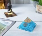 turquoise orgone crystal energy pyramid manufacturer supplier exporter wholesaler jaipur Khambhat rajasthan