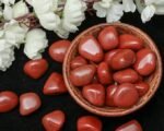 red jasper gemstone tumble manufacturer supplier exporter wholesaler jaipur Khambhat rajasthan