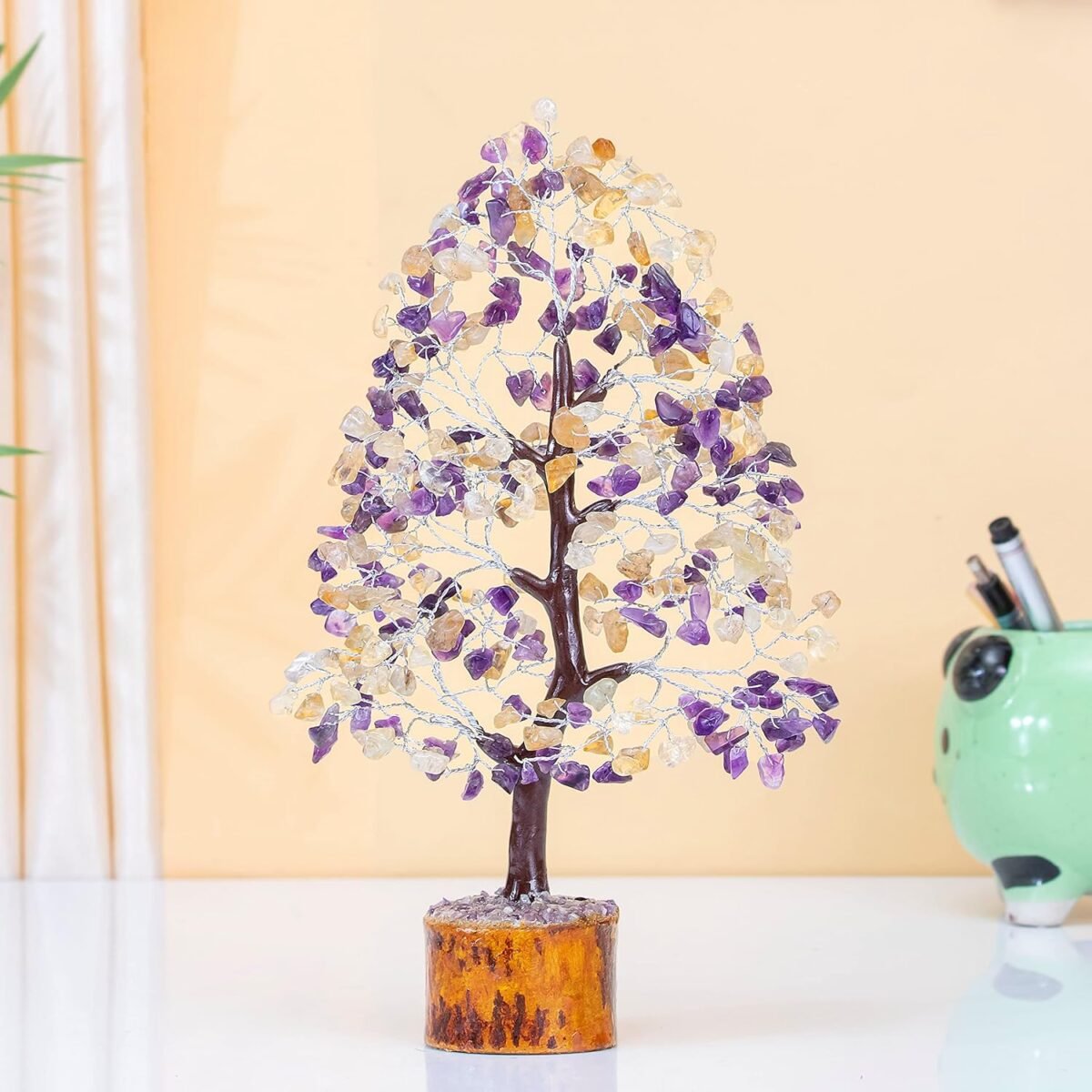 amethyst & citrine crystal tree manufacturer supplier exporter wholesaler jaipur Khambhat rajasthan