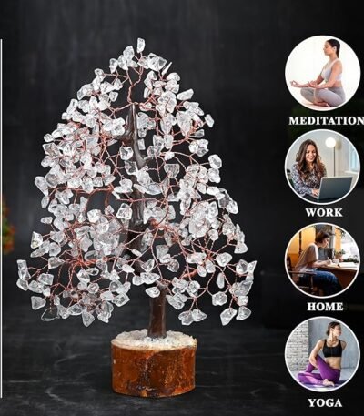 clear quartz crystal tree manufacturer supplier exporter wholesaler jaipur Khambhat rajasthan