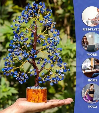 lapis lazuli crystal tree manufacturer supplier exporter wholesaler jaipur Khambhat rajasthan