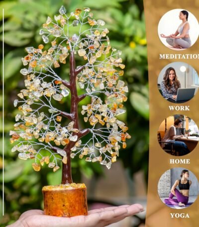 citrine crystal tree manufacturer supplier exporter wholesaler jaipur Khambhat rajasthan