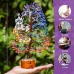 7 chakra crystal tree manufacturer supplier exporter wholesaler jaipur Khambhat rajasthan