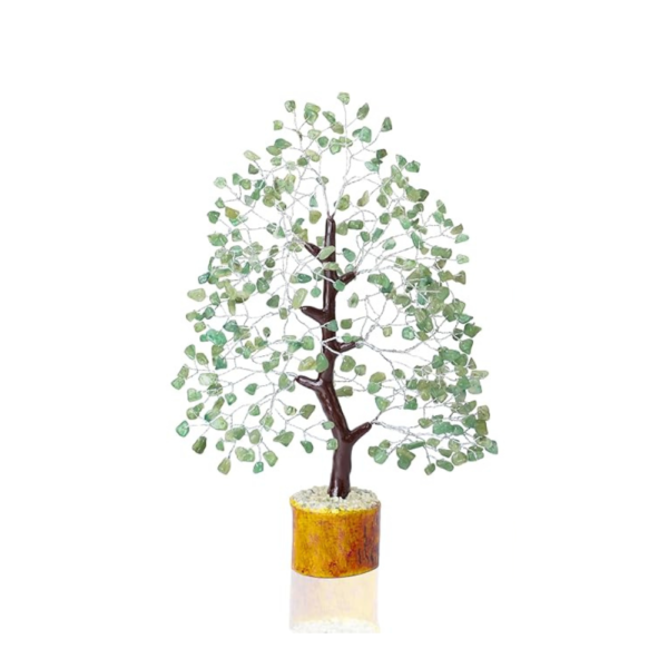 Green Jade Crystal Tree