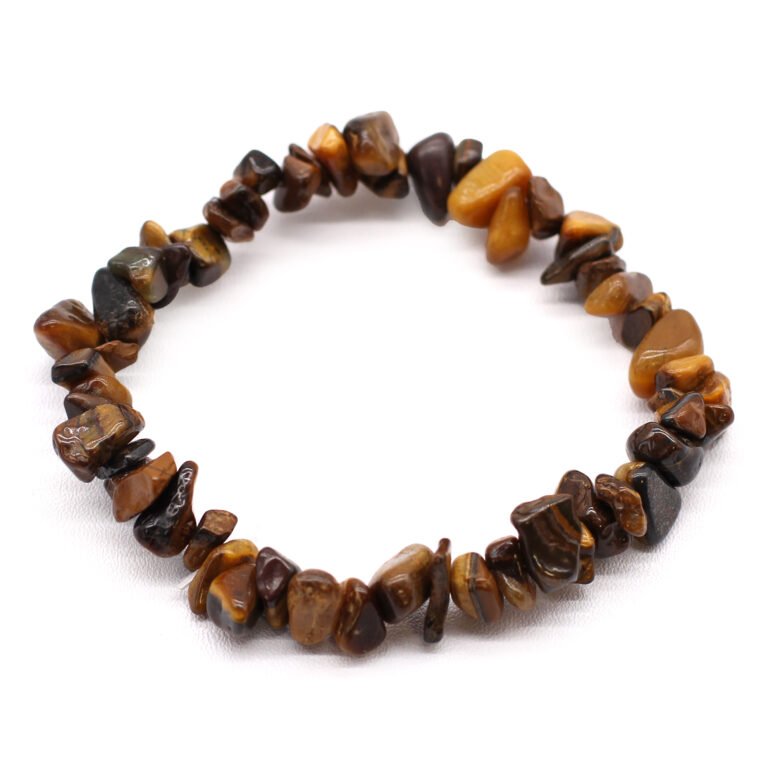 tiger eye chips bracelet manufacturer supplier exporter wholesaler jaipur Khambhat rajasthan