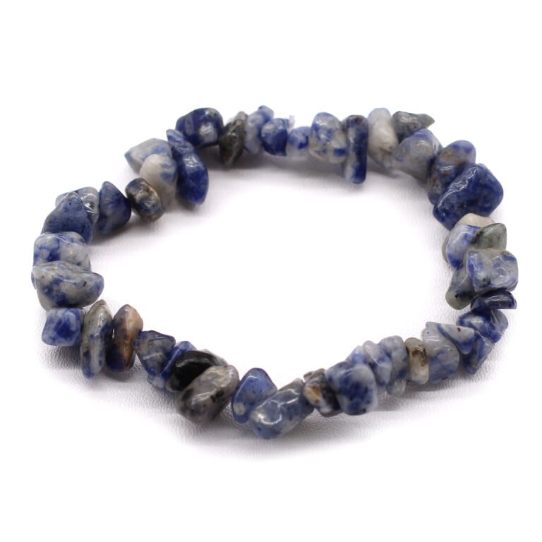 sodalite chips bracelet manufacturer supplier exporter wholesaler jaipur Khambhat rajasthan