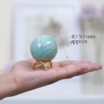 amazonite gemstone crystal sphere and balls manufacturer supplier exporter wholesaler jaipur Khambhat rajasthan