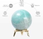 amazonite gemstone crystal sphere and balls manufacturer supplier exporter wholesaler jaipur Khambhat rajasthan