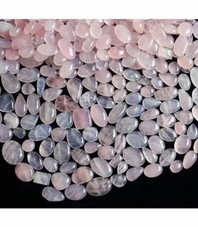 rose quartz gemstone cabochon manufacturer supplier exporter wholesaler jaipur Khambhat rajasthan