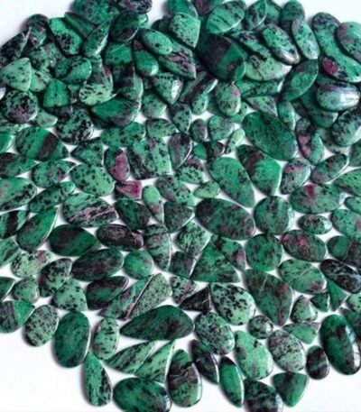 ruby zoisite gemstone cabochon manufacturer supplier exporter wholesaler jaipur Khambhat rajasthan